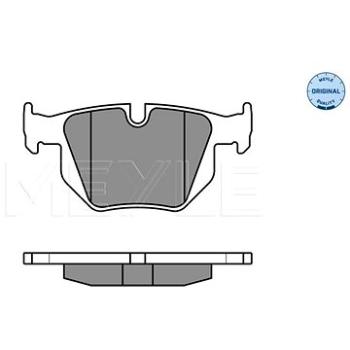 MEYLE Brzdové destičky zadní (0252128217)