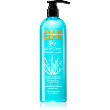 CHI Aloe Vera Detangling hloubkově regenerační kondicionér pro vlnité a kudrnaté vlasy 739 ml