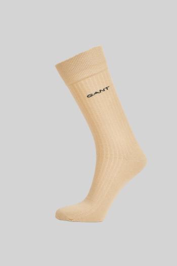 PONOŽKY GANT RIB SOCKS SILKY BEIGE