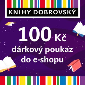 Knihomolská e-shopová dárková poukázka 100 Kč