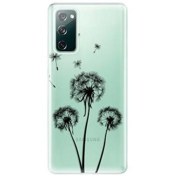 iSaprio Three Dandelions - black pro Samsung Galaxy S20 FE (danbl-TPU3-S20FE)