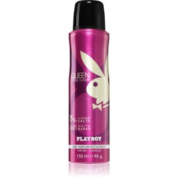 Playboy Queen Of The Game deodorant ve spreji pro ženy 150 ml