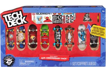 Fingerboard Tech Deck 8 balení k 25. výročí Tech Deck