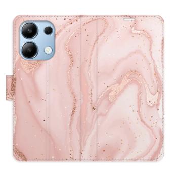 Flipové pouzdro iSaprio - RoseGold Marble - Xiaomi Redmi Note 13