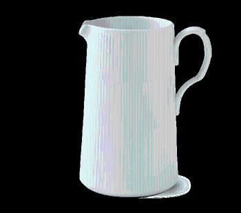 Moderní džbán White Fluted, 1.5 L - Royal Copenhagen