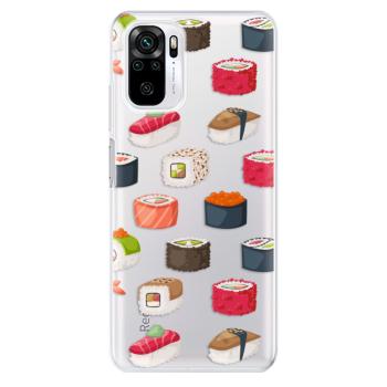 Odolné silikonové pouzdro iSaprio - Sushi Pattern - Xiaomi Redmi Note 10 / Note 10S