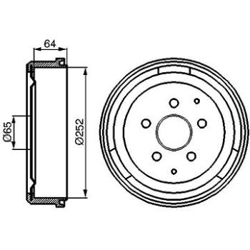 BOSCH Olejový filtr 0 451 103 366 (0451103366)