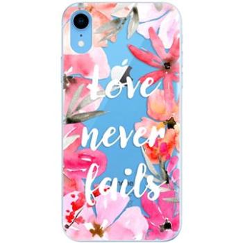 iSaprio Love Never Fails pro iPhone Xr (lonev-TPU2-iXR)