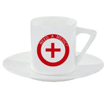 Espresso hrnek s podšálkem 100ml Need a medic?