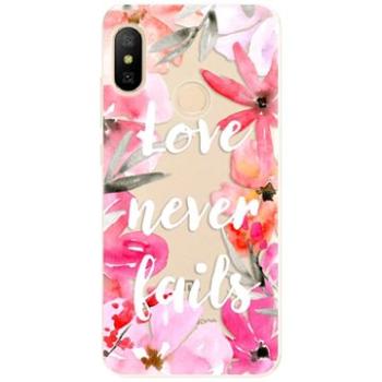 iSaprio Love Never Fails pro Xiaomi Mi A2 Lite (lonev-TPU2-MiA2L)