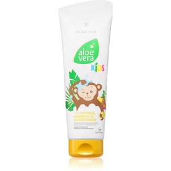 LR Aloe Vera Kids 3 v 1 šampon, kondicionér a sprchový gel pro děti 250 ml