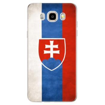 Odolné silikonové pouzdro iSaprio - Slovakia Flag - Samsung Galaxy J5 2016