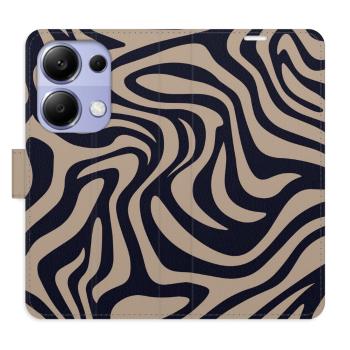 Flipové pouzdro iSaprio - Zebra Black 02 - Xiaomi Redmi Note 13 Pro