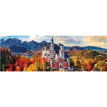 Eurographics Panoramatické puzzle Zámek Neuschwanstein, Německo 1000 dílků (628136654449)