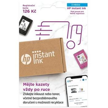 HP Instant Ink  Registrační karta na 2 měsíce (6E7B6AE)