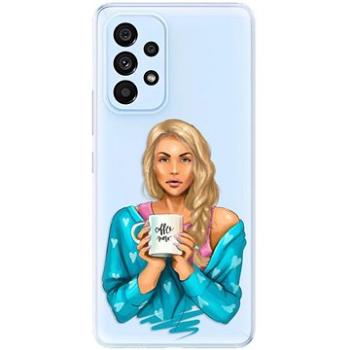 iSaprio Coffe Now - Blond pro Samsung Galaxy A73 5G (cofnoblo-TPU3-A73-5G)