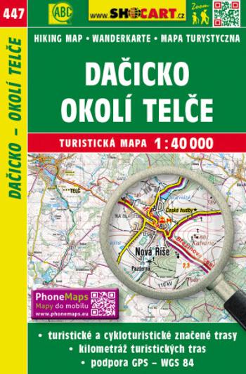 SC 447 Dačicko, Okolí Telče 1:40 000