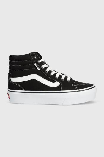 Kecky Vans Wm Filmore Hi Platform černá barva, VN0A5EM7187