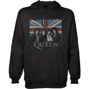 Queen mikina Vintage Union Jack Čierna M