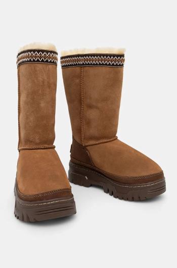 Sněhule UGG Classic Tall Trailgazer hnědá barva, 1158323-CHE