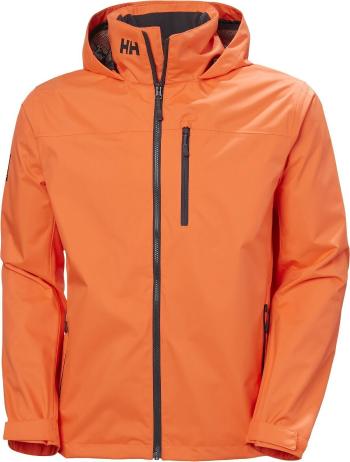 Helly Hansen Bunda Men's Crew Hooded Sailing Jacket 2.0 Flame S