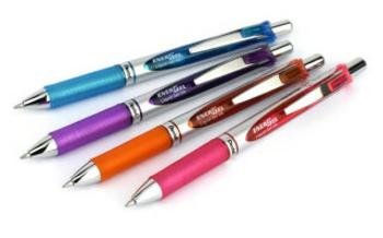 Pero gelové Pentel EnerGel BL77 - cool barvy 0,7mm / 4ks sada