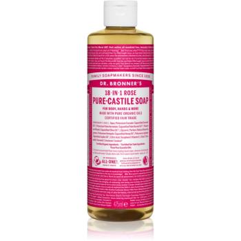 Dr. Bronner’s Rose tekuté univerzální mýdlo 475 m