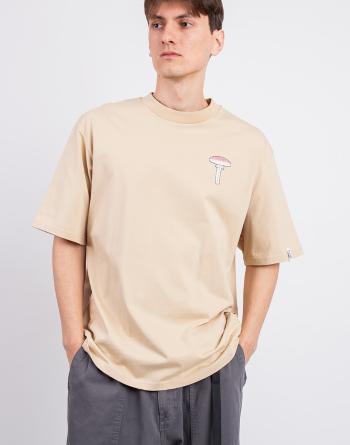 Tričko Elliker Rill Spore Print Short Sleeve T-Shirt SAND