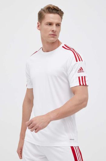 Tréninkové tričko adidas Performance Squadra 21 bílá barva, s aplikací, GN5725