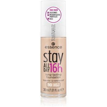 Essence Stay ALL DAY 16h voděodolný make-up odstín 10 Soft Beige 30 ml