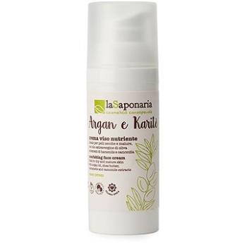 LASAPONARIA Vyživující krém pro suchou a zralou pleť s argan. olejem BIO 50 ml (8054615470231)