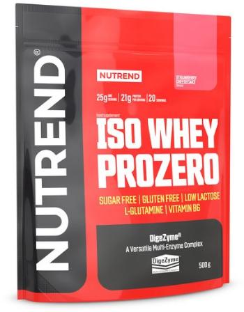 Protein Nutrend ISO WHEY PROZERO, 500 g, süteménykrém