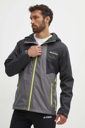 Outdoorová bunda Columbia Inner Limits II Jacket šedá barva, 1893991-465