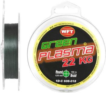 Wft šňůra kg plasma round green 150 m - 0,36 mm 40 kg