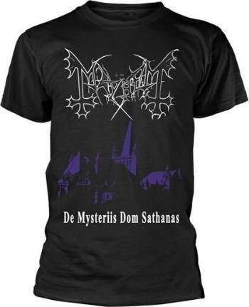 Mayhem Tričko De Mysteriis Dom Sathanas Black 2XL