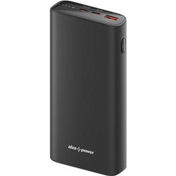 AlzaPower Style 20000mAh Power Delivery (65W) černá (APW-PBST20PDB)