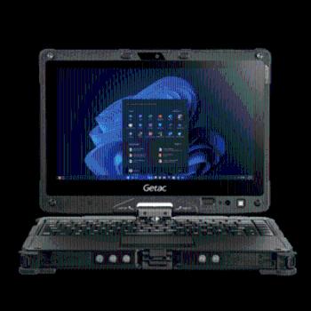 Getac V110, 29,5cm (11,6''), Full HD, QWERTZ, GPS, Chip, USB, USB-C, BT, Wi-Fi, 4G, SSD, Win. 11 Pro, black