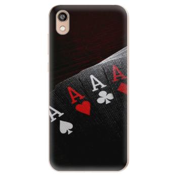 Odolné silikonové pouzdro iSaprio - Poker - Huawei Honor 8S