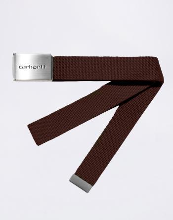 Carhartt WIP Clip Belt Chrome Tobacco