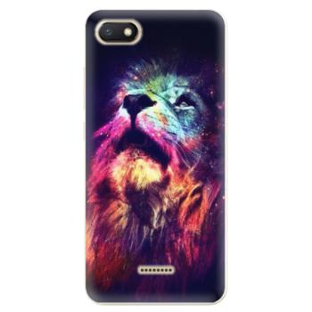 Odolné silikonové pouzdro iSaprio - Lion in Colors - Xiaomi Redmi 6A