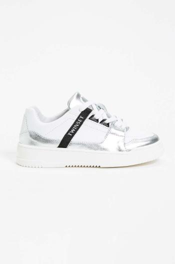 Dětské sneakers boty Twinset bílá barva, 242GCJ010