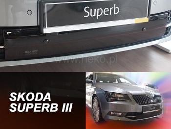 Zimní clona chladiče Škoda Superb III. 2015-2019 (dolní, před faceliftem)