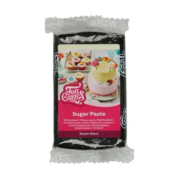 Cakesupplies Černý rolovaný fondant (barevný fondán) 250 g