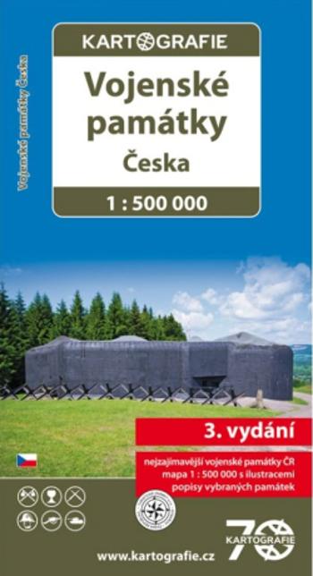 Vojenské památky Česka 1:500 000