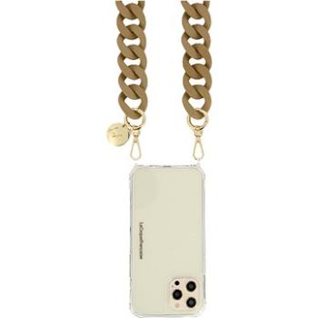 La Coque Francaise Alice phone chain beige mat  (LE265185)