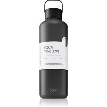 Equa Timeless nerezová láhev na vodu barva Dark 1000 ml