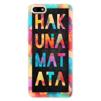 Odolné silikonové pouzdro iSaprio - Hakuna Matata 01 - Huawei Y5 2018