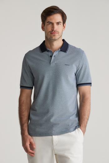 POLOKOŠILE GANT 4-COL OXFORD SS PIQUE DUSTY NAVY