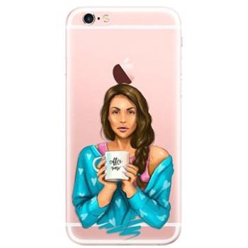 iSaprio Coffe Now - Brunette pro iPhone 6 Plus (cofnobru-TPU2-i6p)