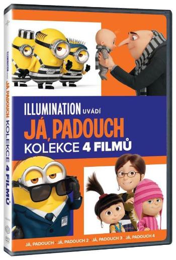 Já, padouch kolekce 1-4 (4 DVD)